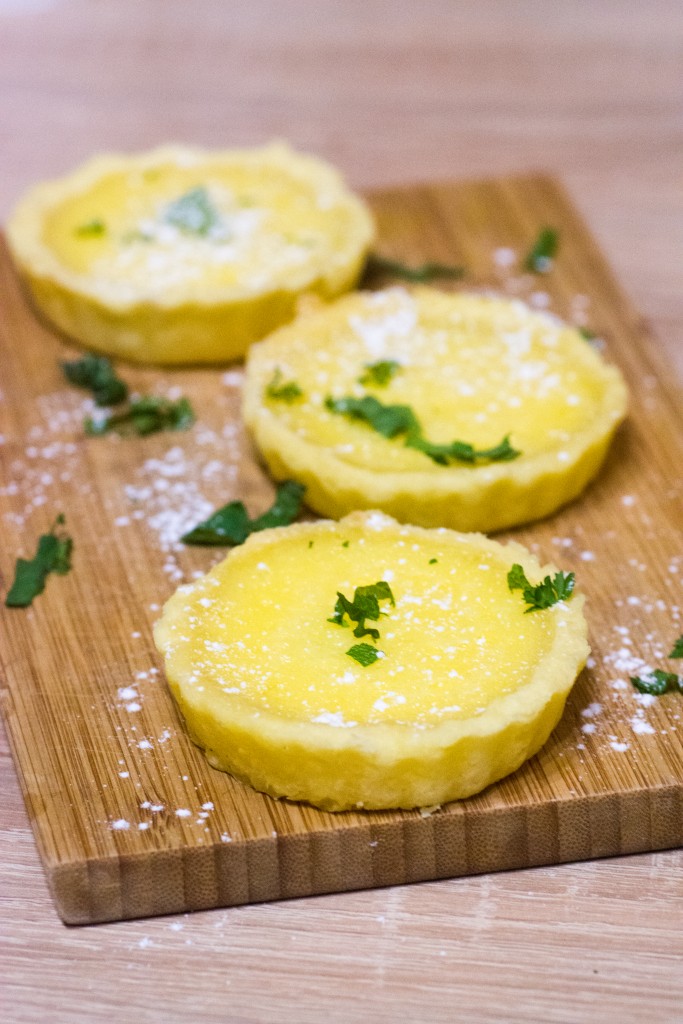 Tartelettes à la crème et au citron