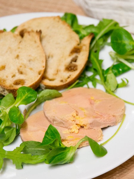 Foie gras au torchon (au porto) fait maison